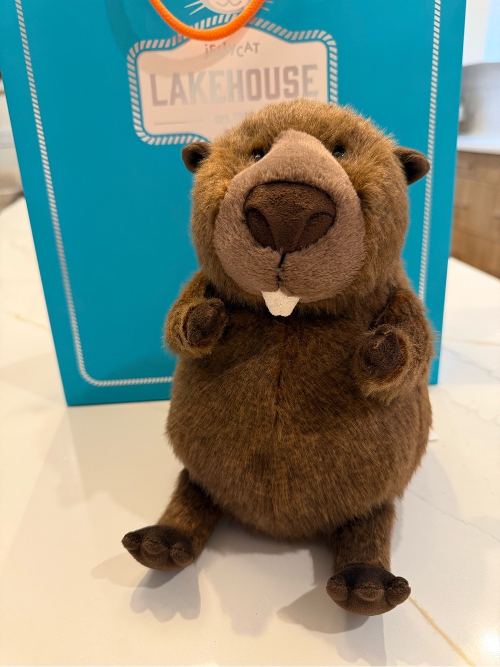 Exclusive Rare Jellycat Briggs Beaver